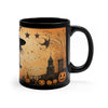 Printify Mug 11oz Wicked Cute Witch Black Ceramic Mug / Teacup 11oz